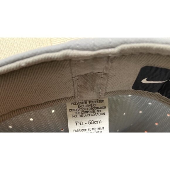 Lot of 2 Nike Mens Princeton Tigers Hat True Dri Fit Fitted Size 7 1/4 EUC - Picture 12 of 12